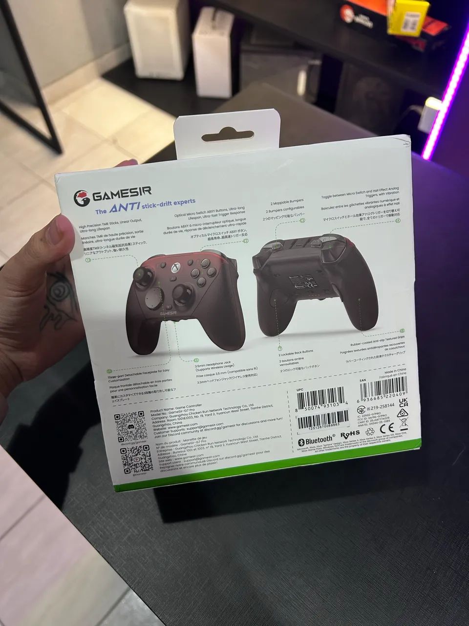 Controle GameSir G7 Pro com Dock + Compatível com Xbox (Preto) - Foto 2