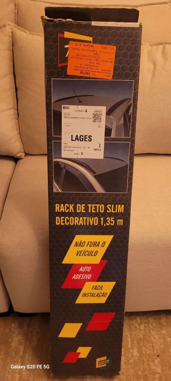 Rack de teto universal - carro - Foto 2