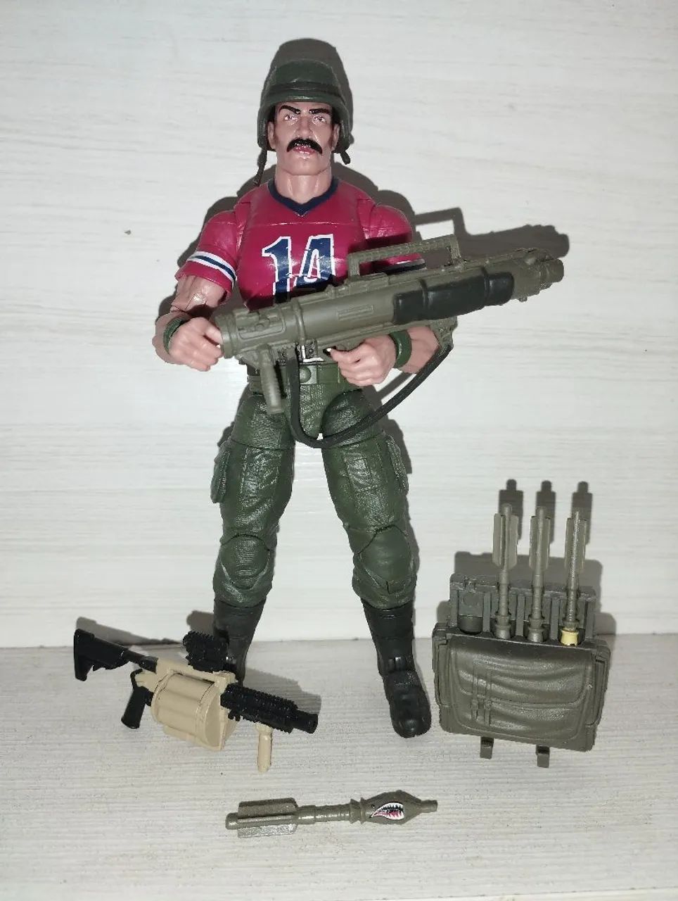Action figure GI classified bazooka