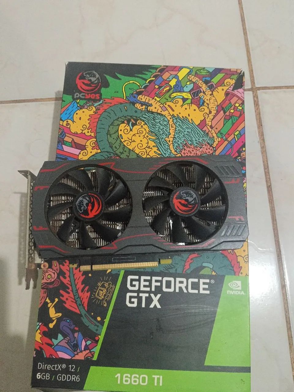 Placa de vídeo GEFORCE GTX 1660TI - Foto 3