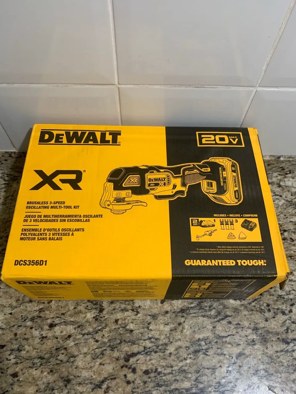 Multifuncional DeWalt DCS356D1 completa - LEIA 