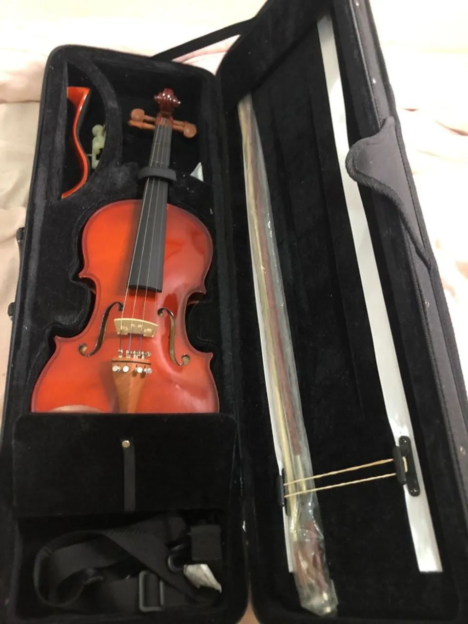 Violino Marinos 4/4 + Arco E Breu