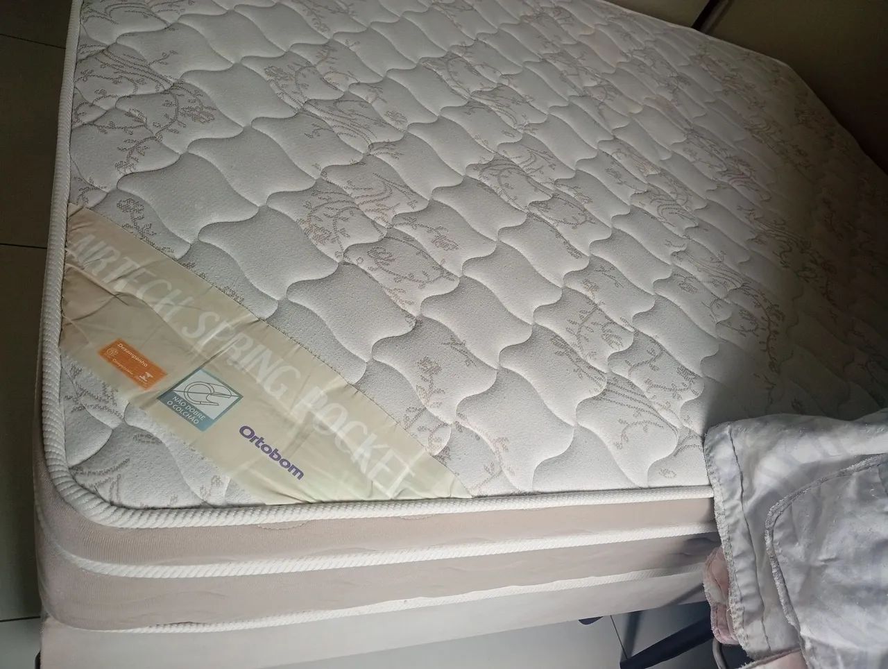 $450 Colchão+sofá cama - Foto 3
