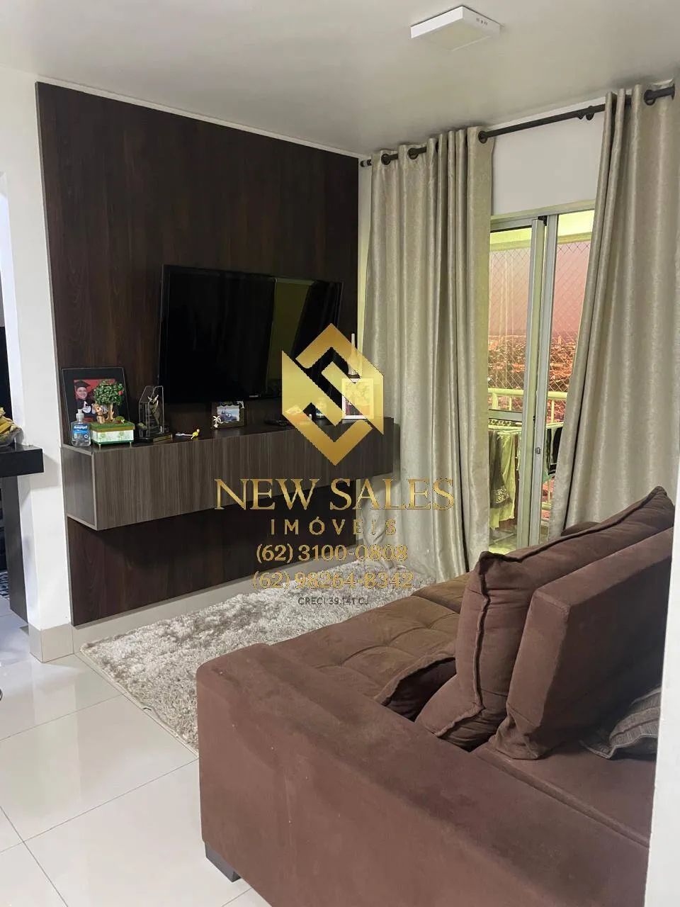 Apartamento de 3 Quartos sendo 1 Suíte - Salas amplas e Varanda - Foto 4