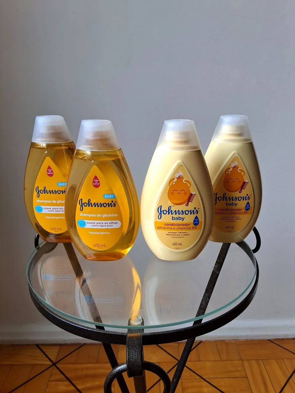 Super Promoção Kit 02 Xampus + 02 Condicionadores Johnson's 400ml De 145,16 por 95,90