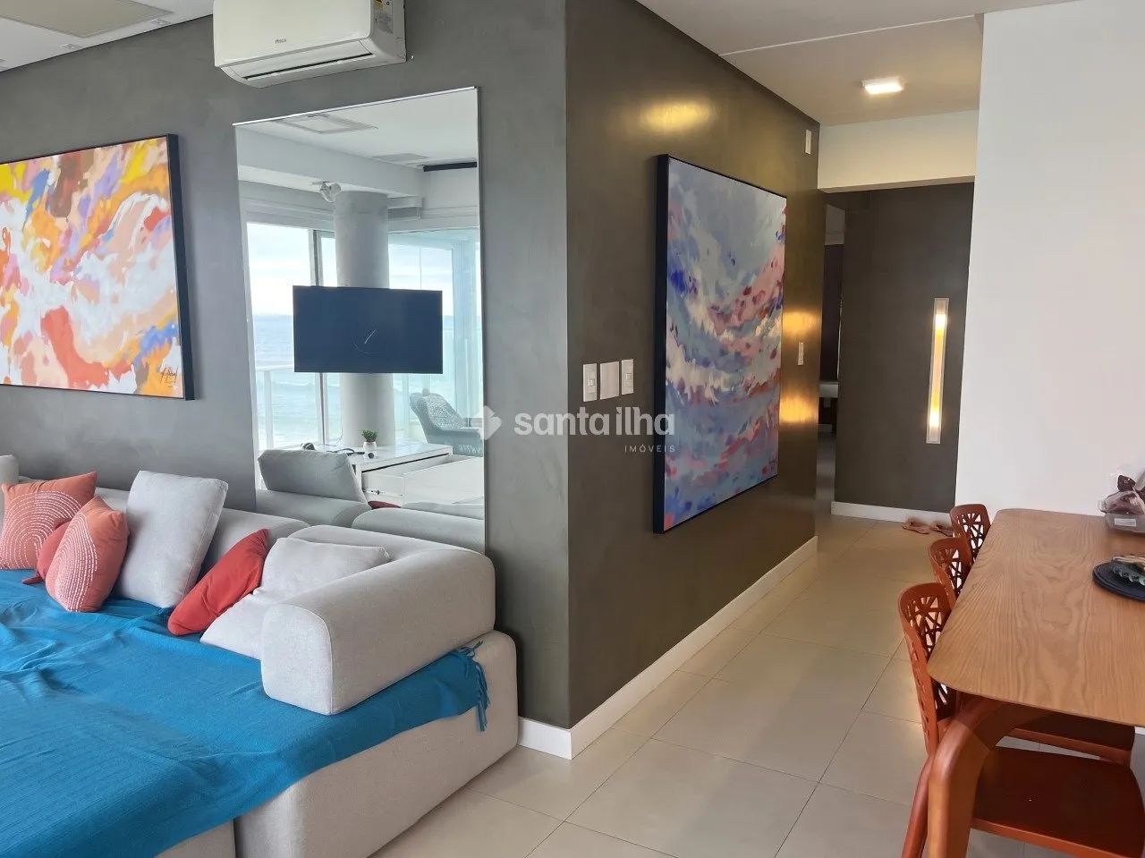 Apartamento de 3 dormitórios para alugar, 180m² - Morro da Pedras - Florianópolis/SC - Foto 3