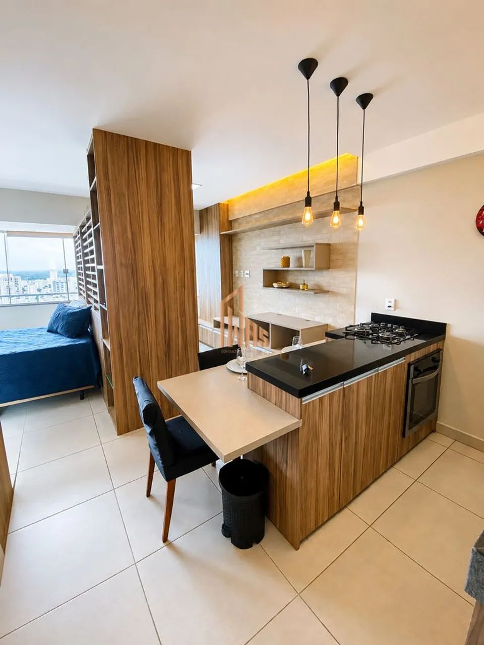 ED. Unique Studio Apartamento Studio à venda 100% Mobiliado | Andar alto - Foto 3