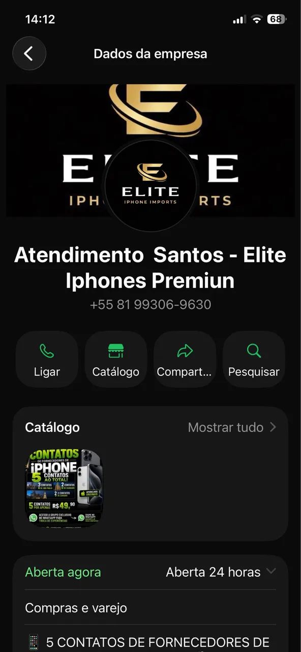 Contatos de fornecedores de IPhones  - Foto 3