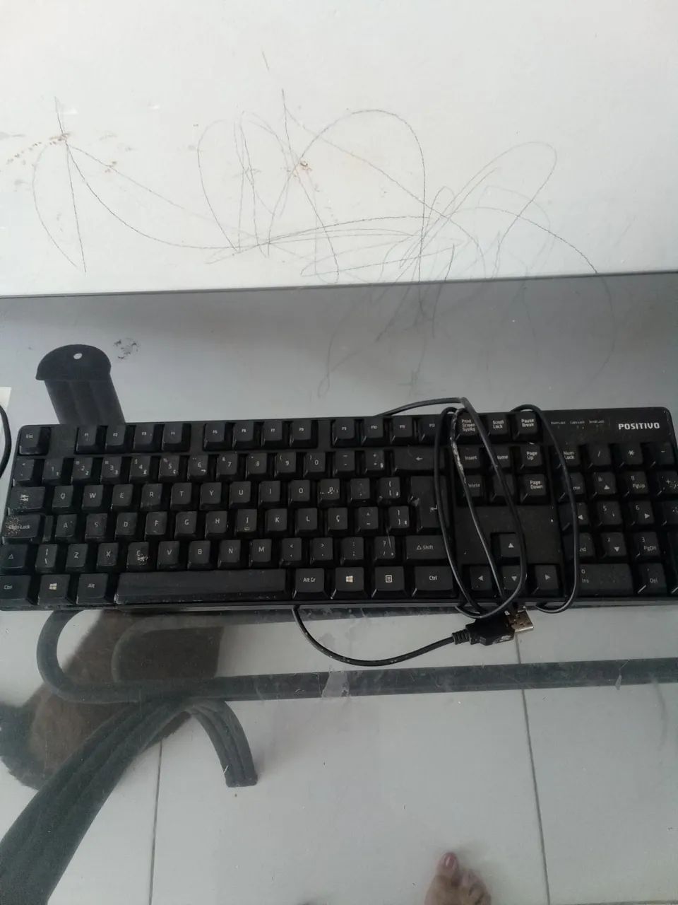 Teclado para computador Positivo