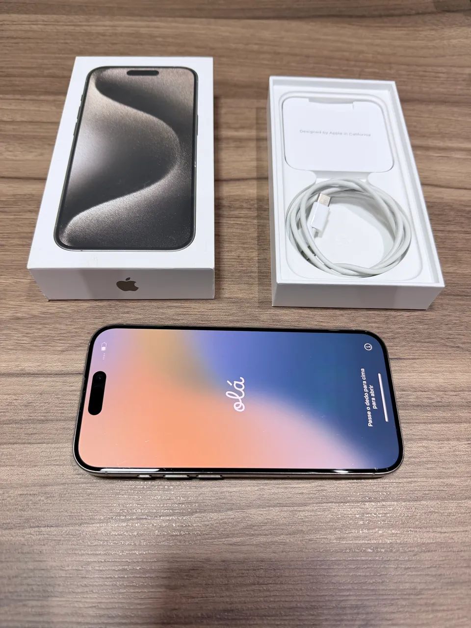 iPhone 15 Pro - Titânio Natural - Perfeito Estado - Foto 4