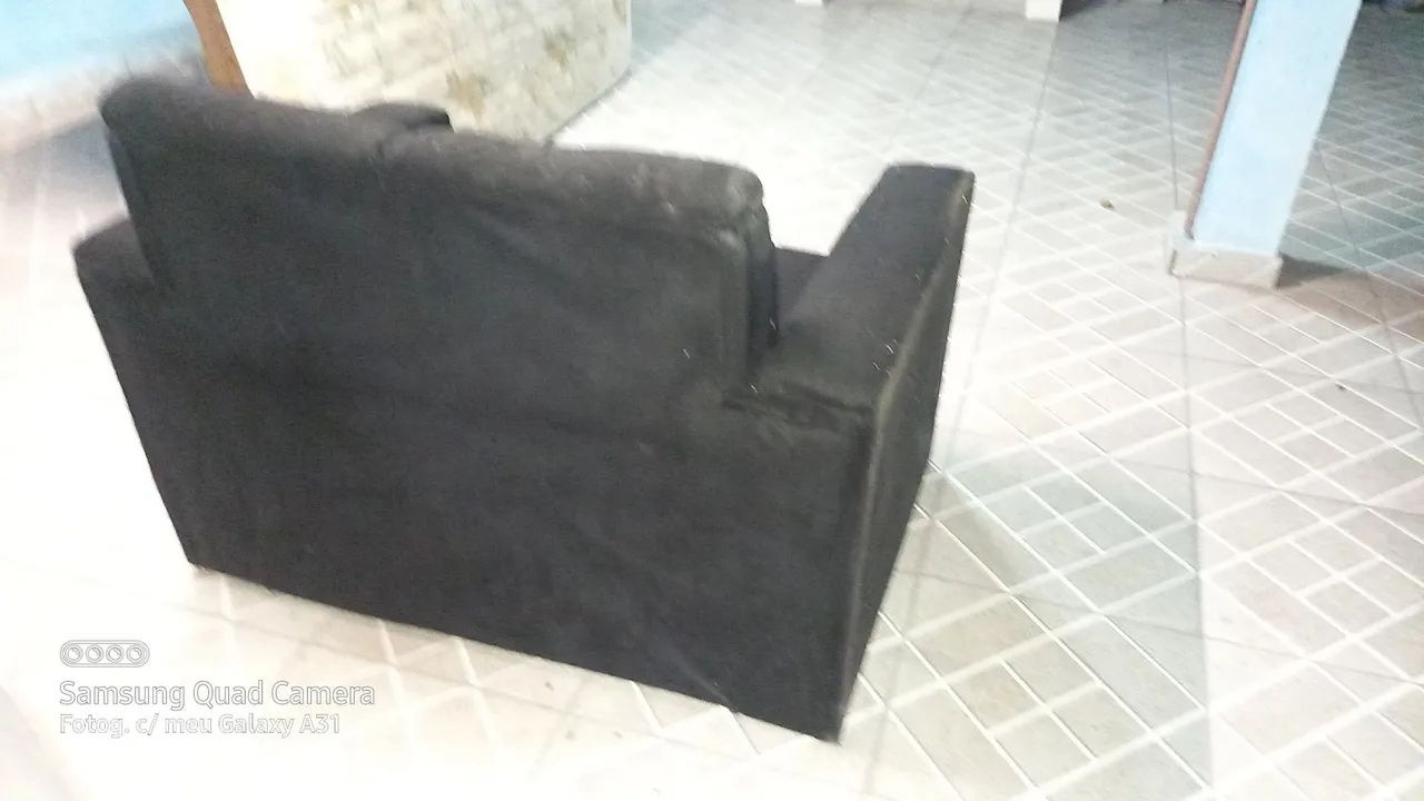 SOFÁ 2 E 3 LUGARES - USADO - Foto 3