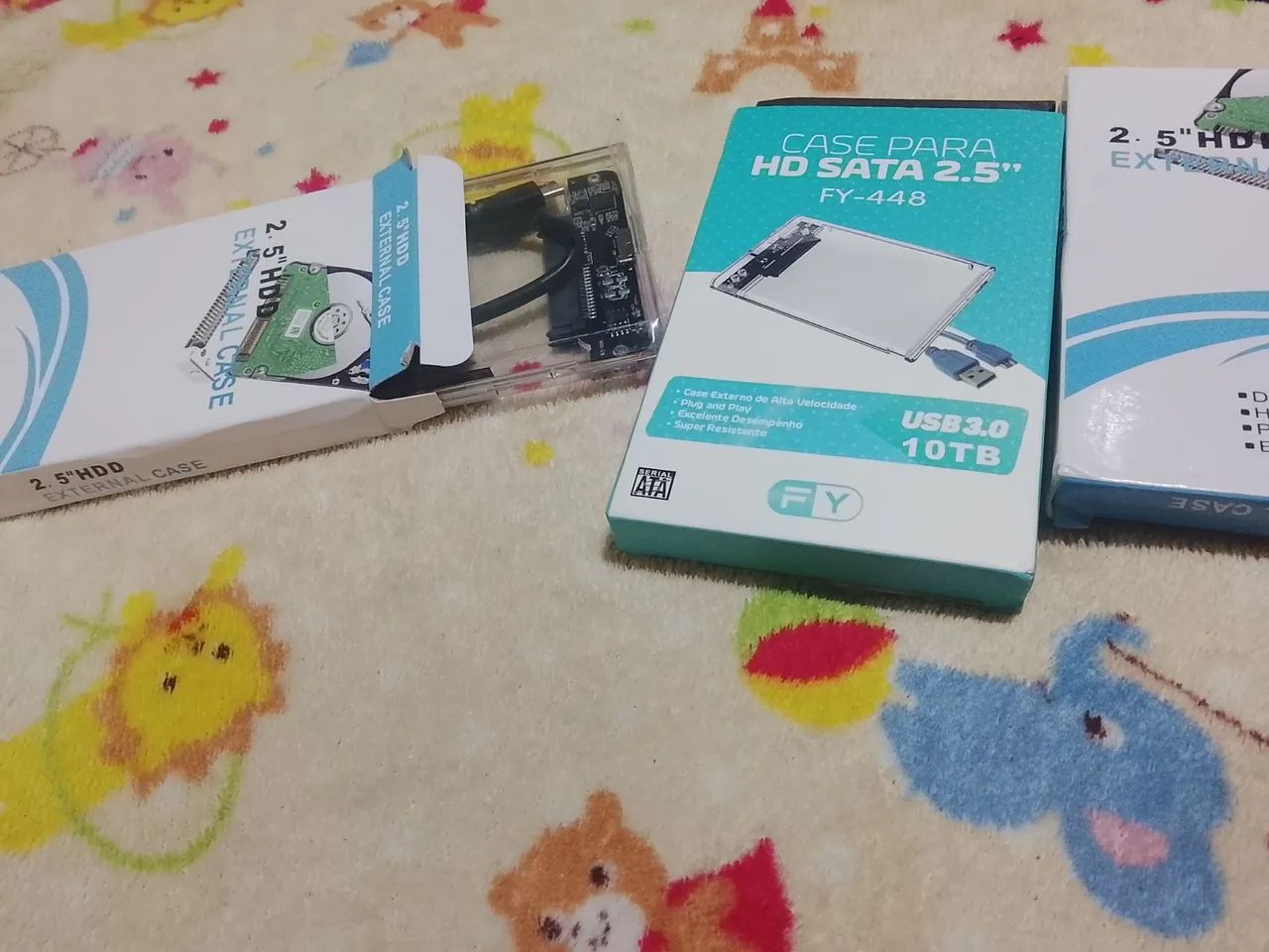 3 case HD/SSD sata - Foto 2