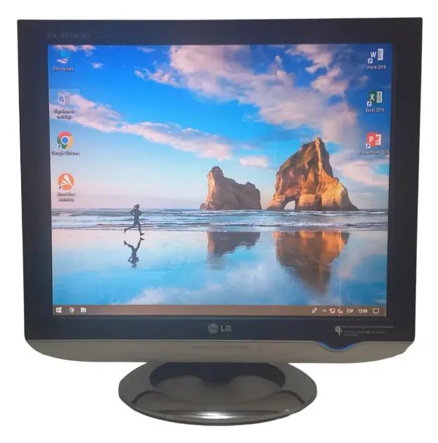 Monitor Lcd Lg Flatron L1740pq Vga E Dvi