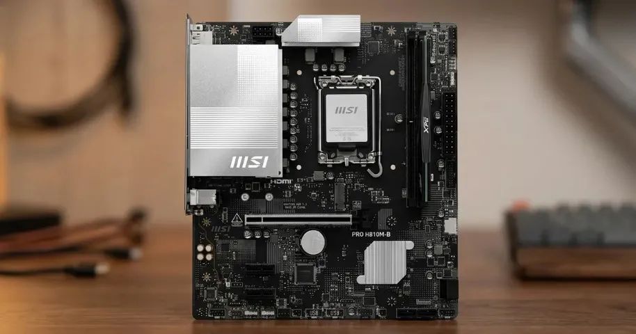 Placa Mãe MSI PRO H810M-B, Intel LGA 1851, DDR5, Nova, Lacrada - Foto 3