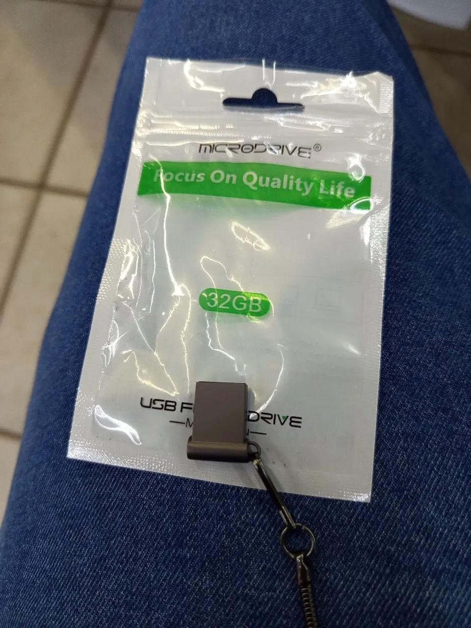 Mini pen drive 32gb NOVO  - Foto 4
