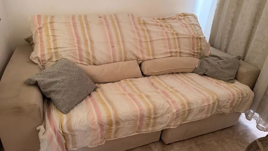 sofá retratil 2 lugares  - Foto 2