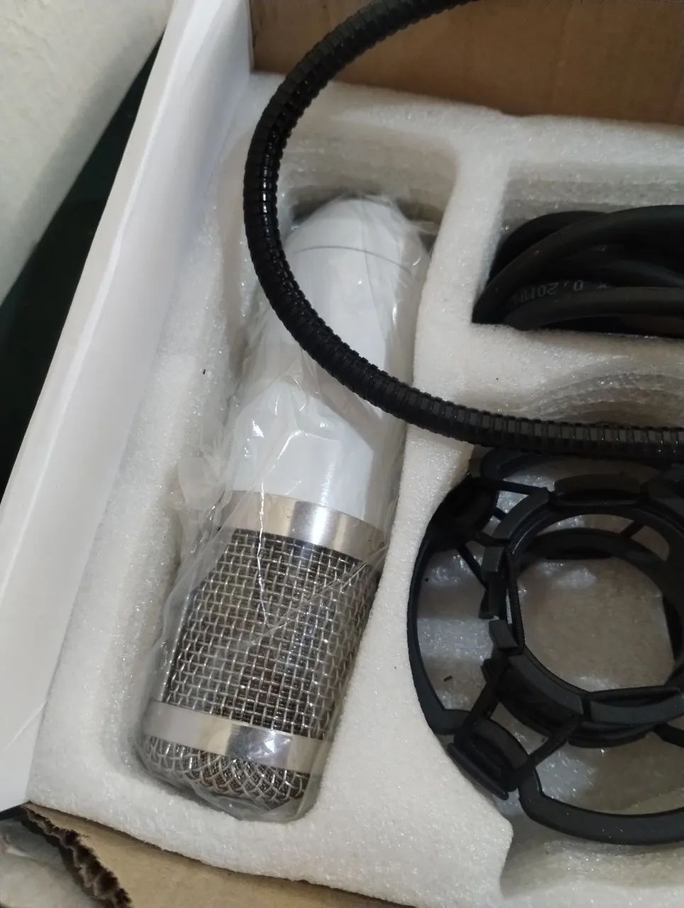 Kit microfone condensador  - Foto 3