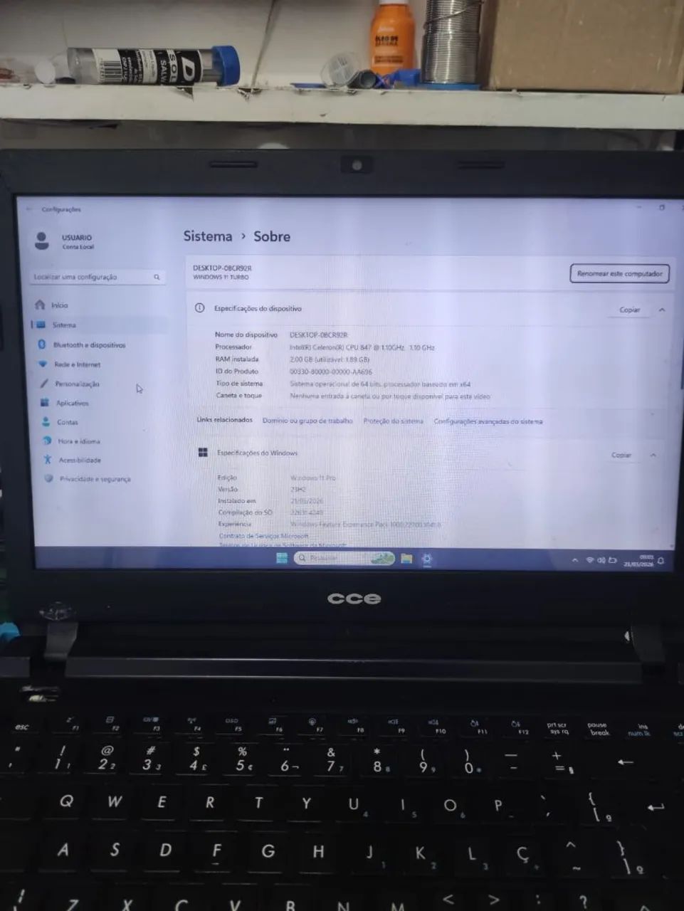 NOTEBOOK ÓTIMO PRA ESTUDAR  - Foto 3
