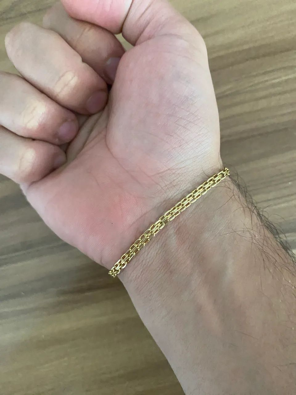 Pulseira Bismark ouro 18k  - Foto 3