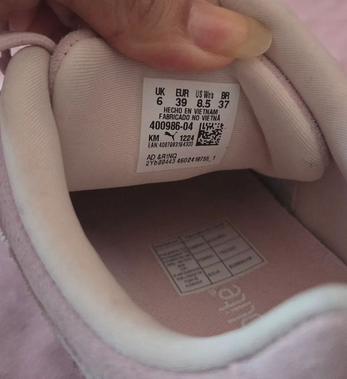 tênis puma speedcat rosa claro 37 - Foto 5