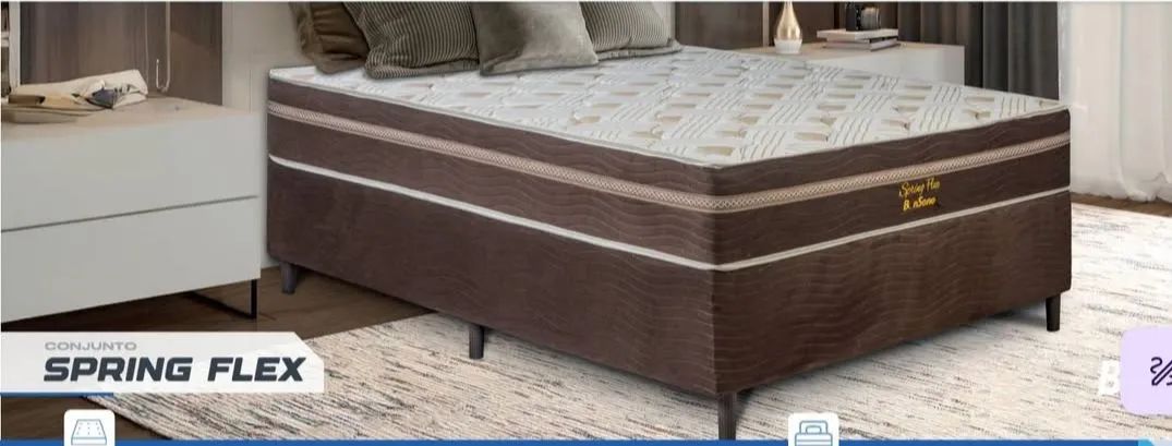 Conjunto box casal bon sono 