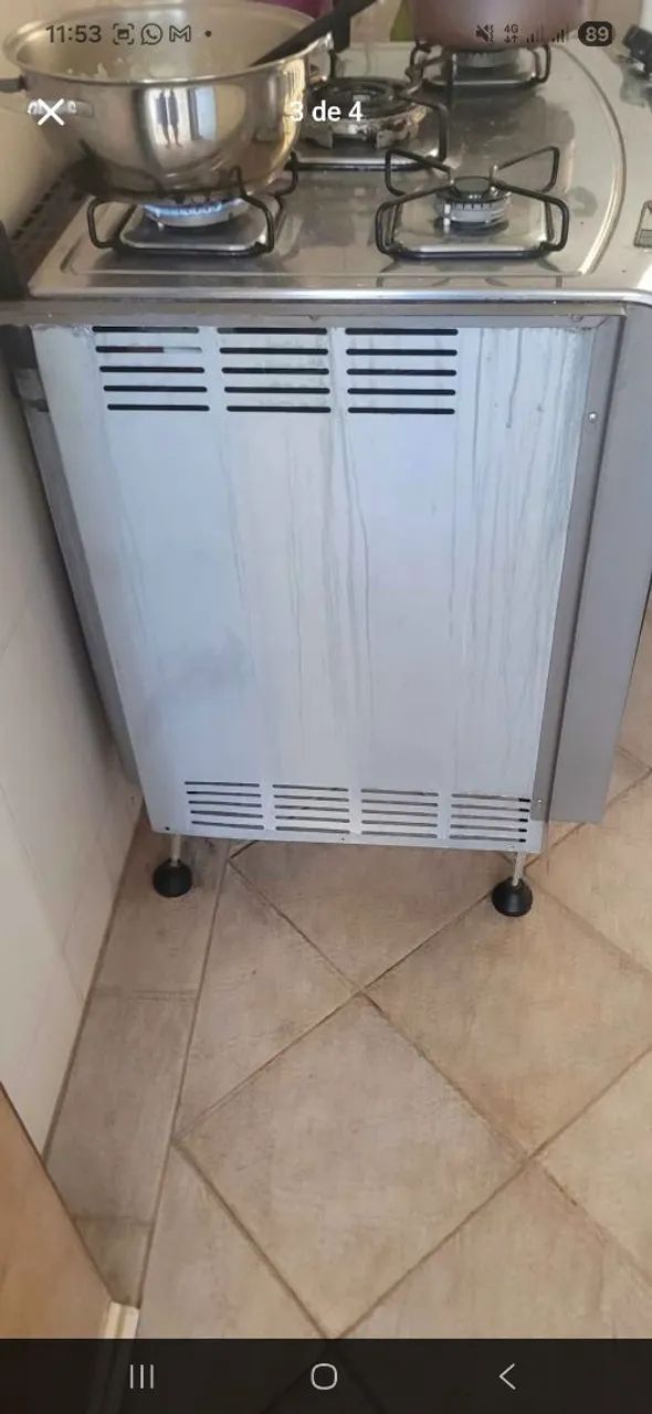 Fogao Brastemp para embutir com5 bocas, elétrico e com timer - Foto 3