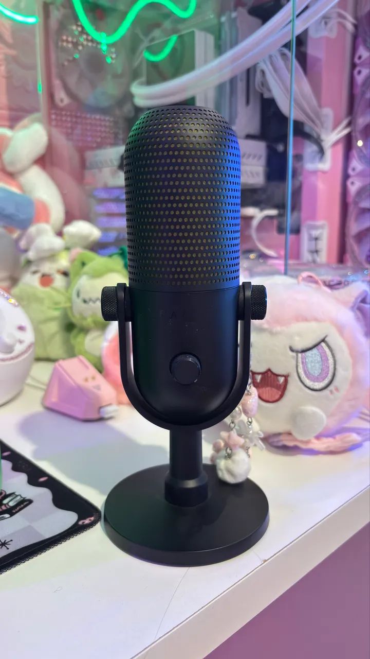 Microfone Raizer Seiren V3 Chroma na caixa  - Foto 3