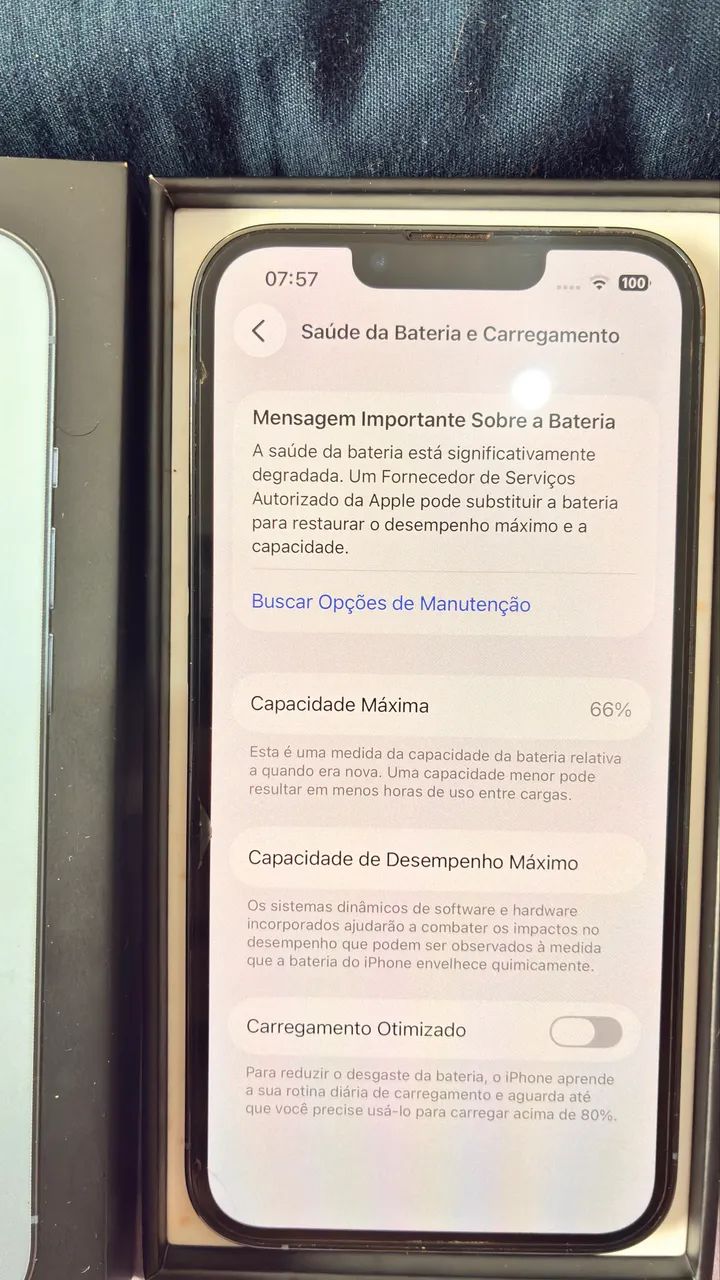 IPhone 13 Pro 128 Original com Caixa e NF  - Foto 2