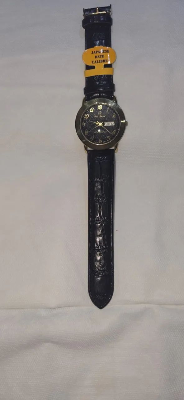 Relógio legítimo Japonês Date Calibre - Foto 2
