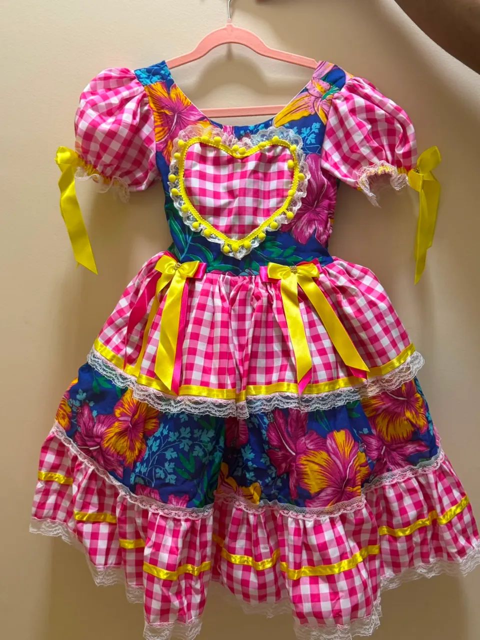Vestido junino infantil  - Foto 3