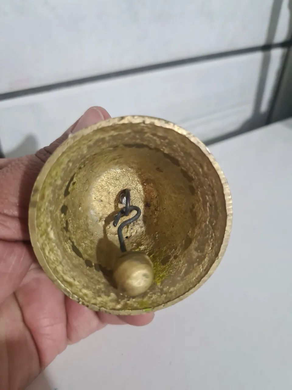 Sino de mesa de bronze  - Foto 2