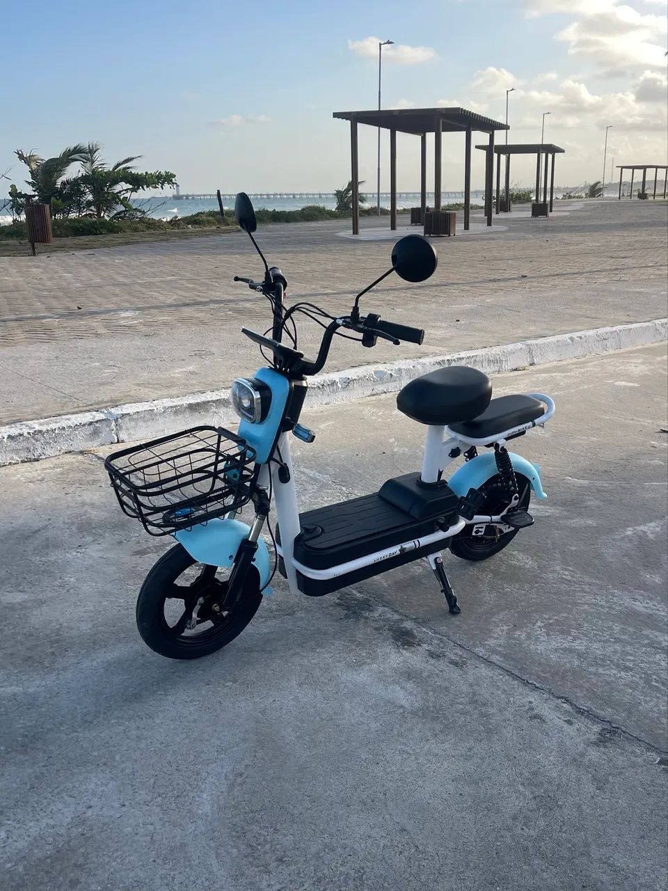 Bicicleta elétrica 350w nova, sem uso!  - Foto 5