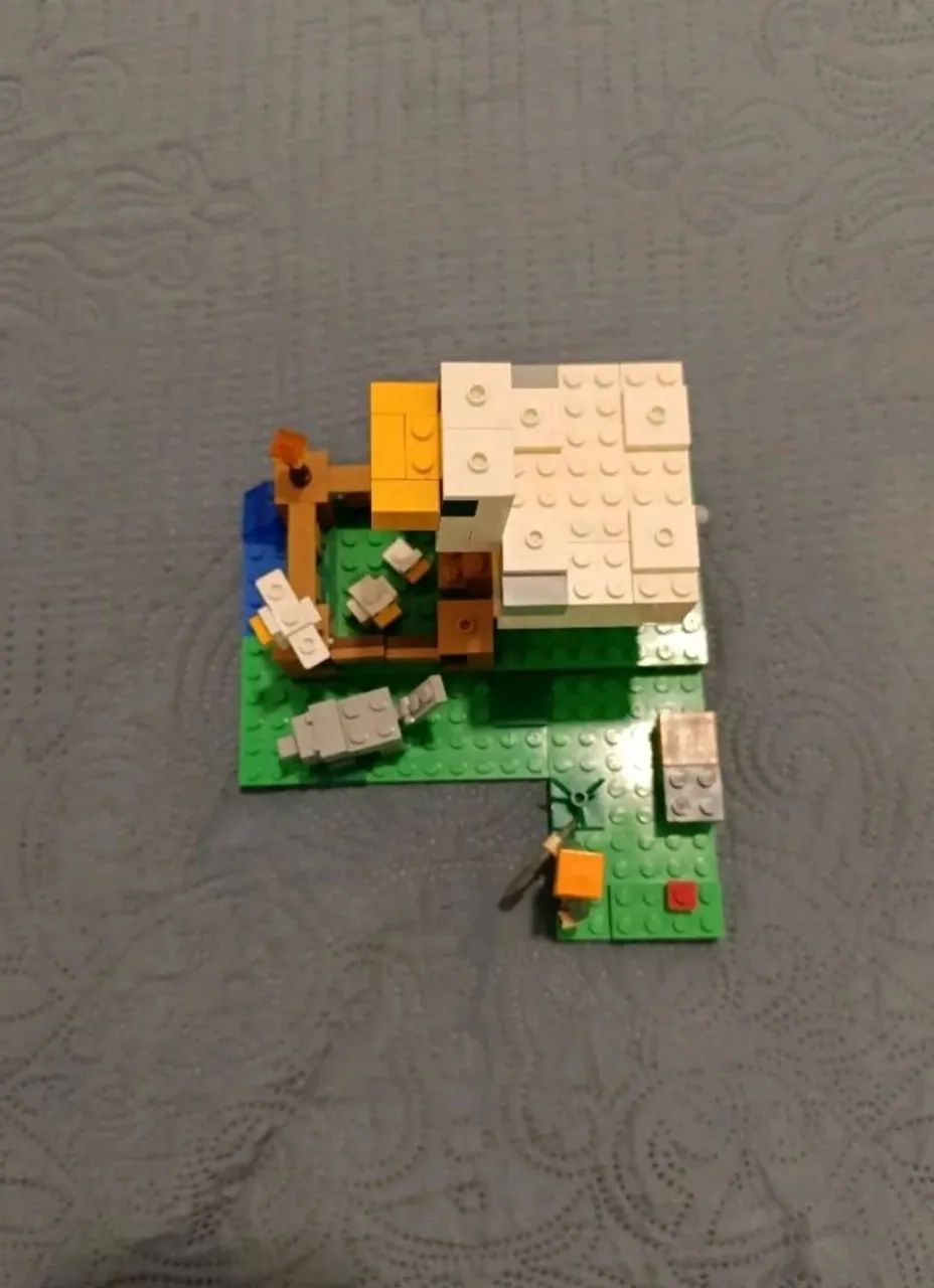 Lego Minecraft galinheiro  - Foto 2