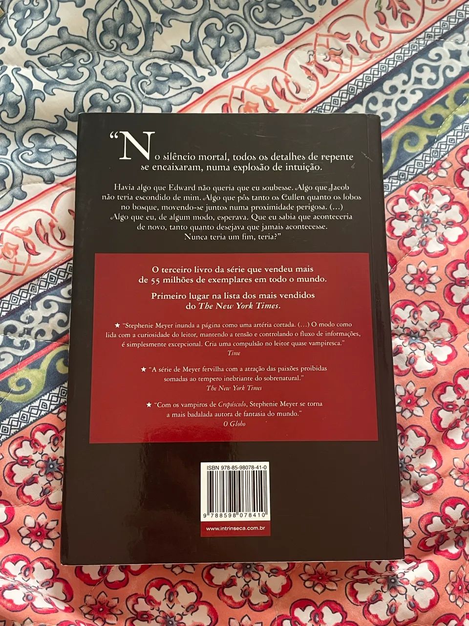 LIVRO ECLIPSE - CREPÚSCULO - Foto 2