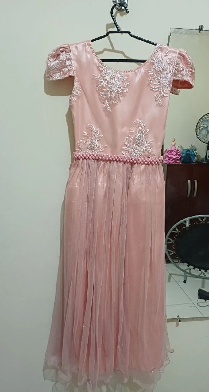 Vestido de Festa Infantil 