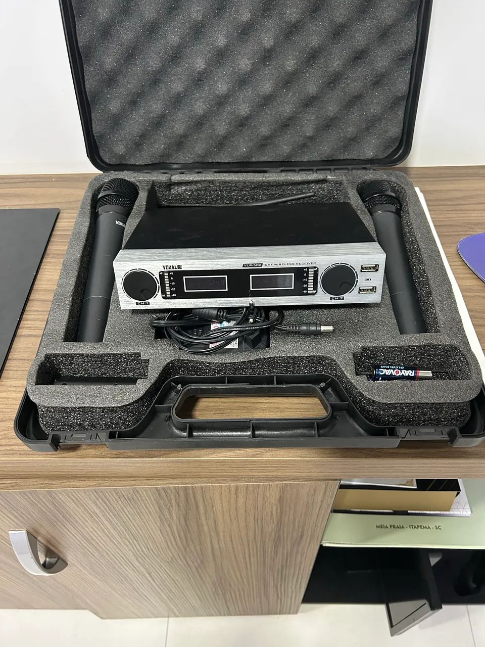 Microfone Sem Fio Vokal - Foto 3