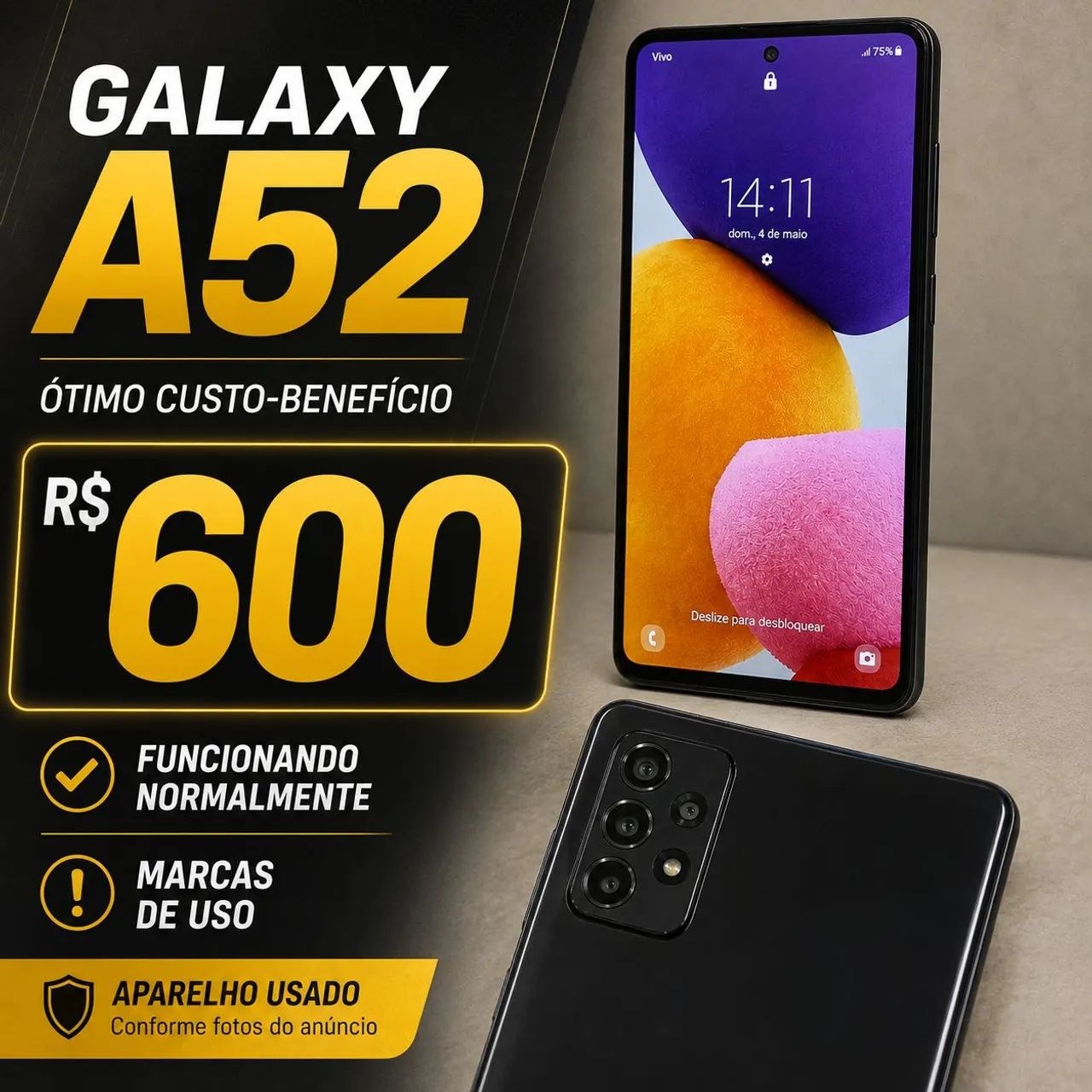 Samsung galaxy a52