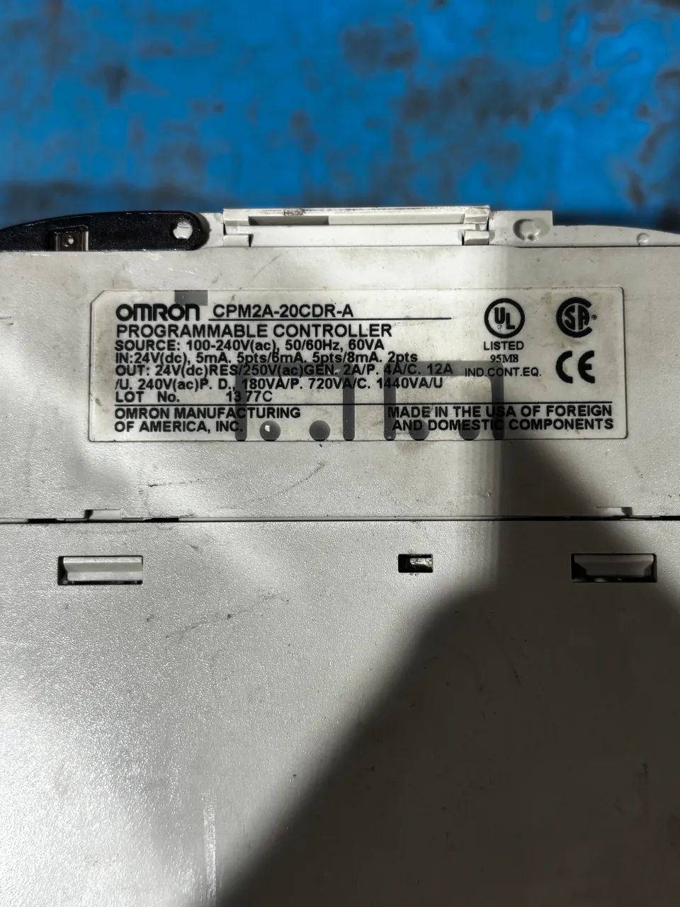 CLP Omron Sysmac CPM2A - CPM2A-20CDR-A Usado - Foto 2