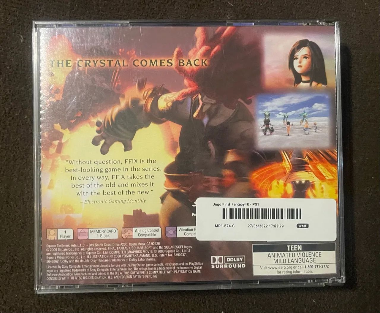 Final Fantasy 9 (FF IX) Ps1 original  - Foto 2