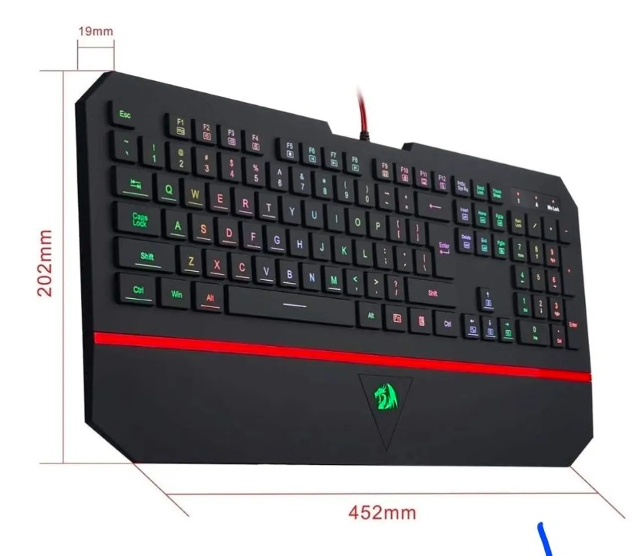 Teclado Gamer Redragon Karura 2 - Foto 6