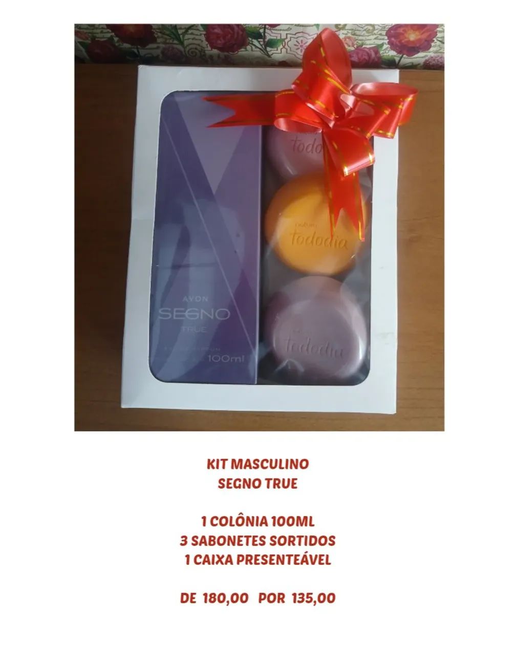 Kits Masculinos Natura e Avon  - Foto 2