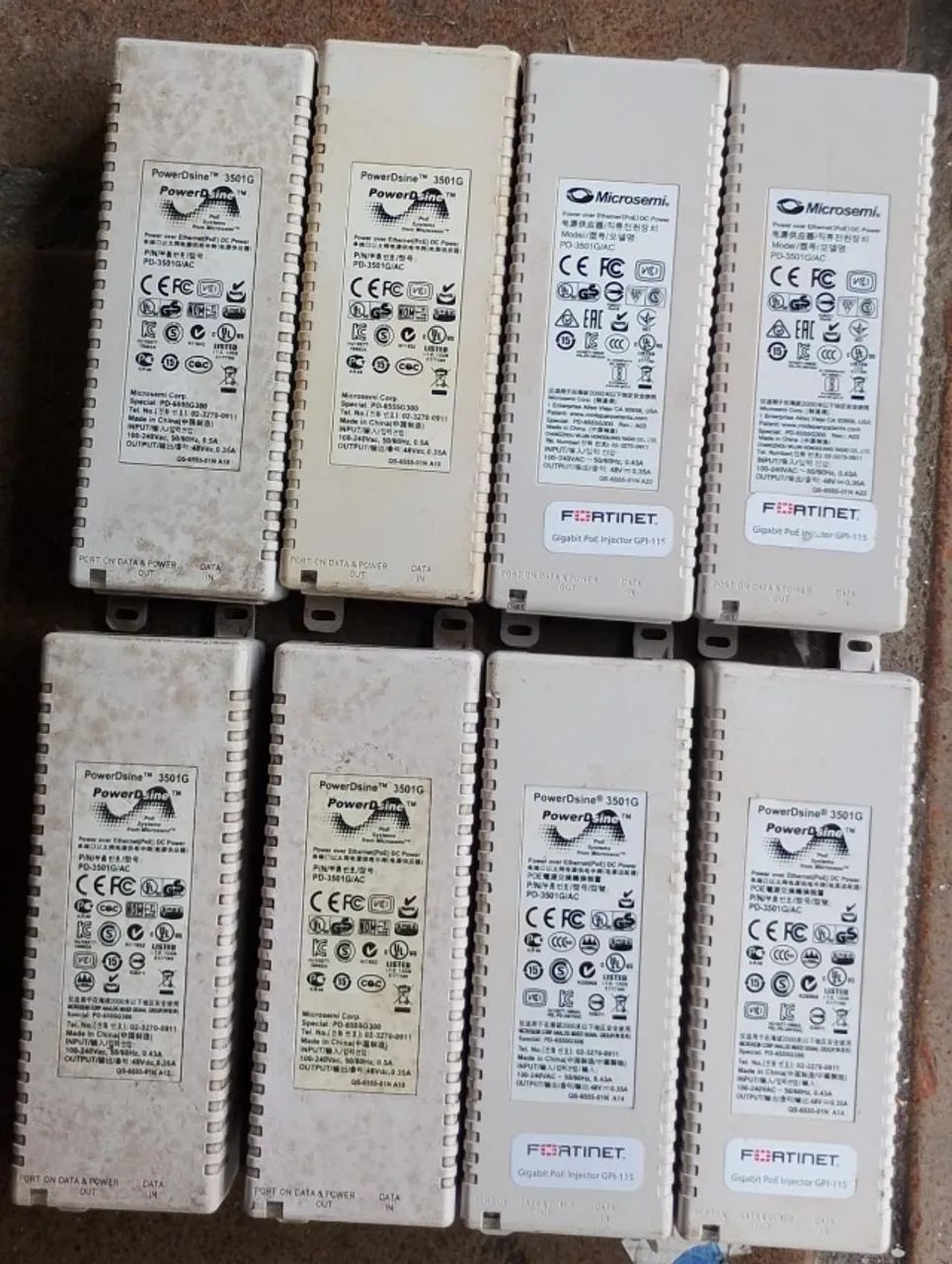 Fonte PowerDsine Injetor PoE 48V