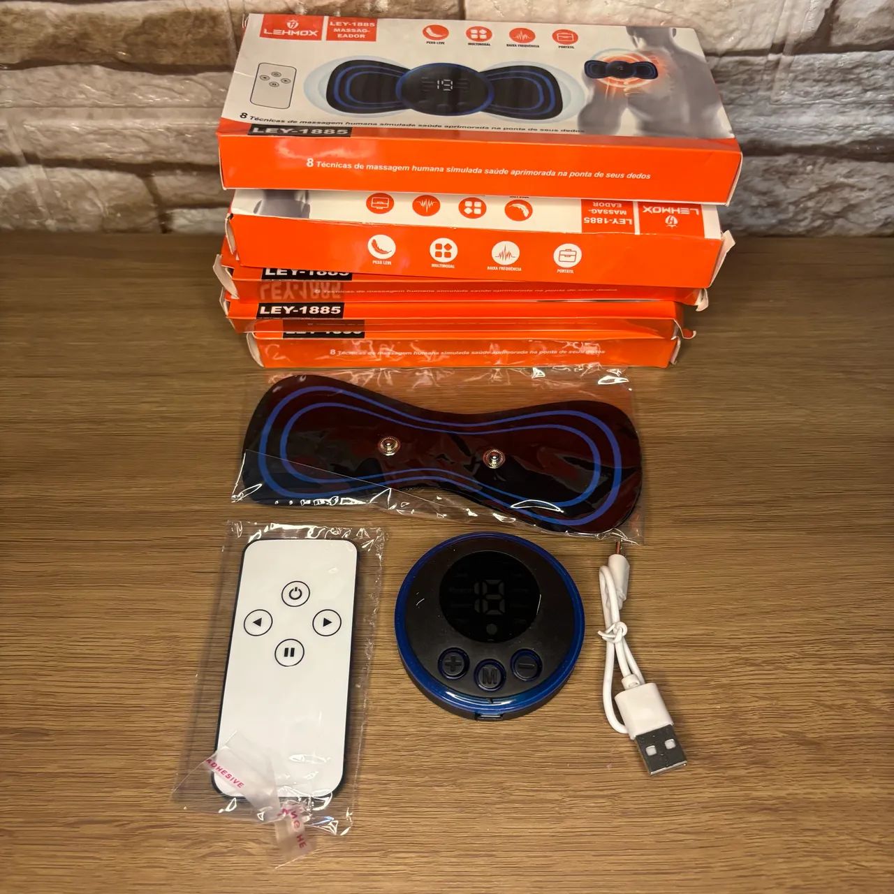 MINI MASSAGEADOR COM CONTROLE - Foto 2