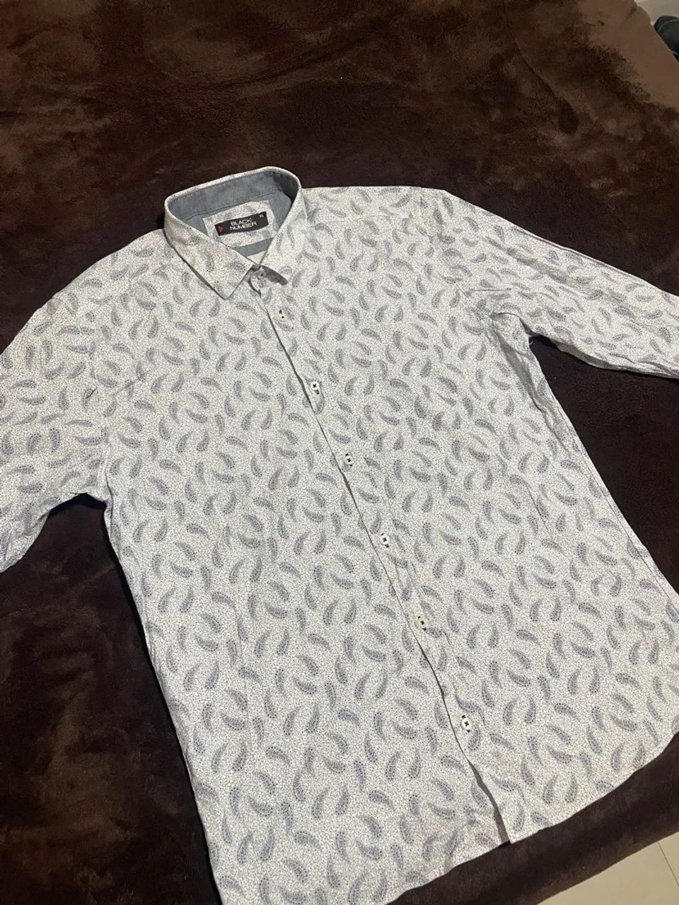 Camisa Manga Longa Black Number - G  - Foto 3
