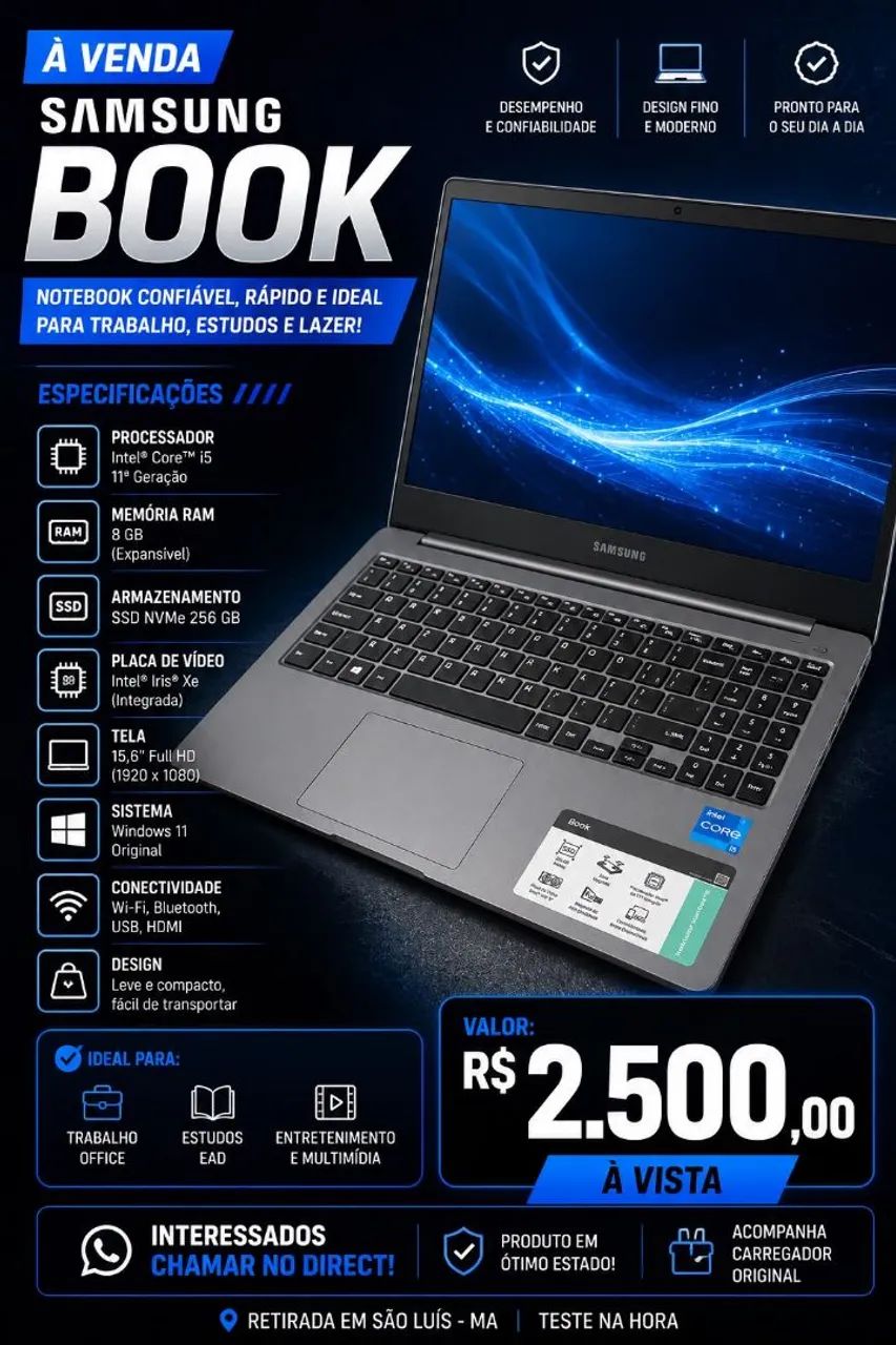 Vendo notebook Samsung  - Foto 3