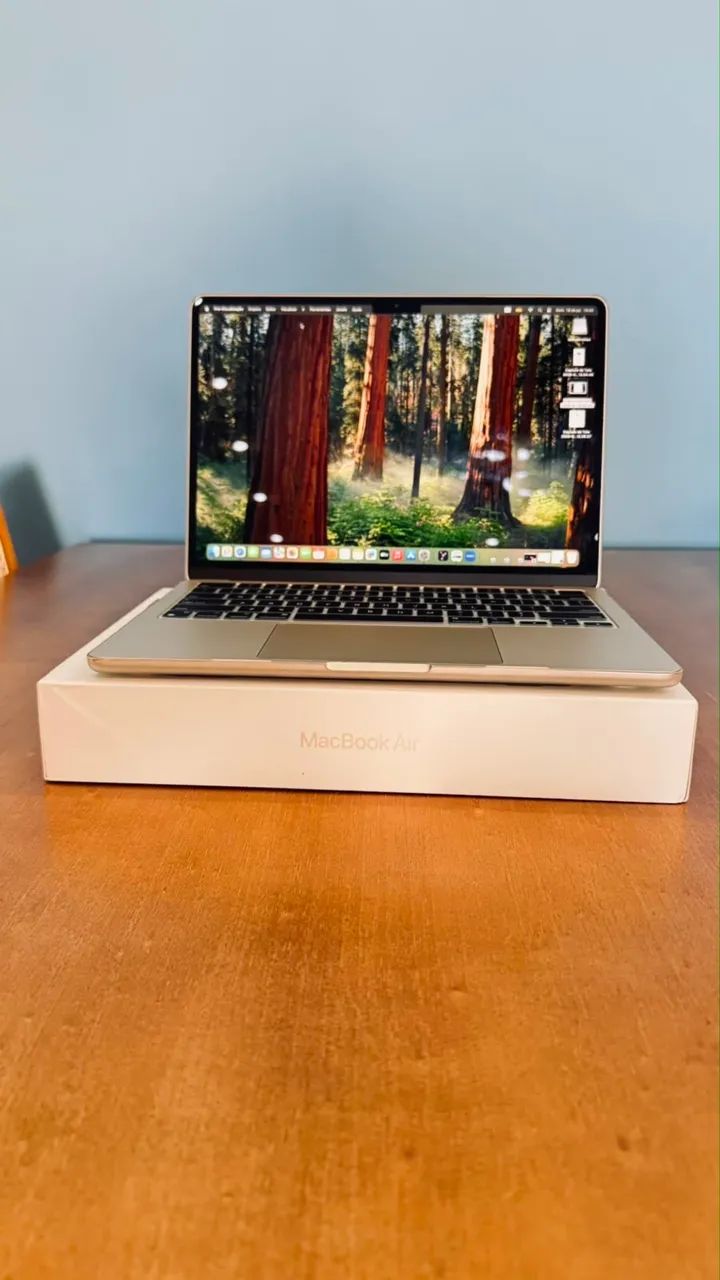 MacBook Air M2 2022 - Rosé - 8GB - 256GB - Impecável com