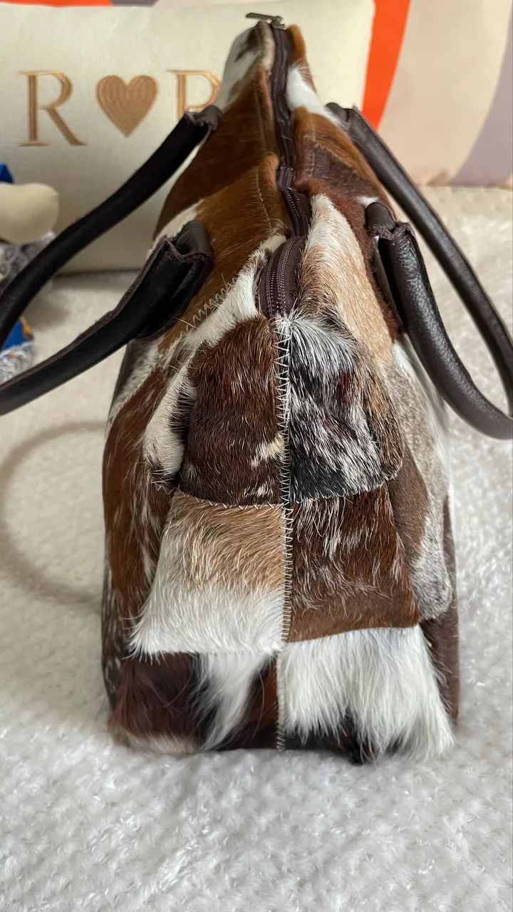Bolsa de couro legítimo  - Foto 2