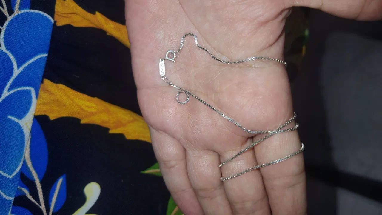 Cordão de prata Rommanel 925