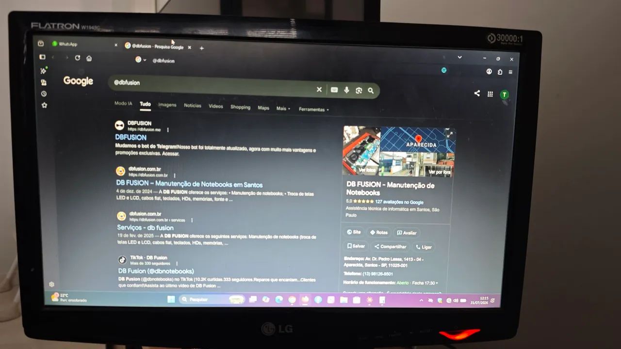 Monitor LG Flatron W1943C
