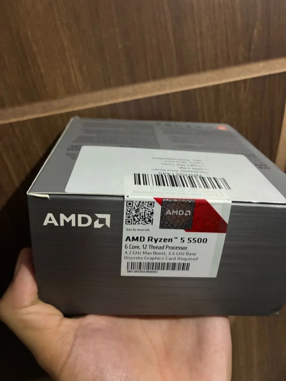 Ryzen 5 5500 lacrado - Foto 4